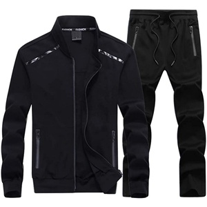 Venta al por mayor de gran tamaño grueso 450 gramos de lana de algodón francés Terry liso sudaderas con capucha conjuntos para unisex - Product Image 1