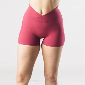 Nuevos shorts de ciclismo de cintura alta sin costuras en la entrepierna para mujer, ideales para entrenamiento, running, gimnasio y yoga 2026 - Product Image 1
