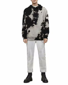 Sudaderas con Capucha Tie Dye para Hombre al por Mayor, Bordadas, 100% Algodón, Forro Polar Ligero, Cómodas, Antiarrugas, de Secado Rápido y Transpirables - Product Image 3