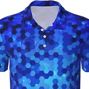 Camiseta Polo Sublimada para Hombre, Uso en Exteriores, Nuevo Estilo 2026, Corte Ajustado para Adultos - Product Image 6