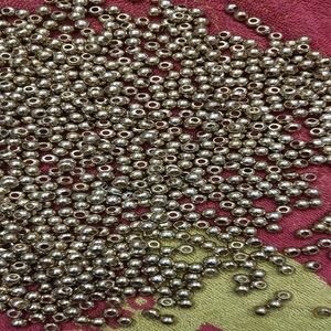 Customized Brass <b>Bead</b> for Jewelry Making Bearing Balls with Tapped Drilled or Threaded Big Hole - Product Image 6