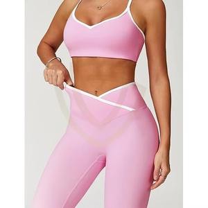 Nouvel Arrivage 2026 – Ensemble Soutien-Gorge et Legging Dernière Tendance – Ensemble de Yoga Femme Haute Qualité – Vente en Gros d'Ensembles Femme – Ensemble de Yoga - Product Image 6
