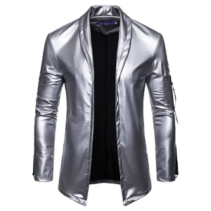 Street Stylish Leather Jacket for Men Custom Color 100% Leather Men's Jacket Custom Slim Leather Jacket for man - Product Image 2
