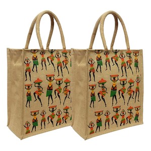 Sacs fourre-tout en jute Flymax Exim de qualité supérieure, écologiques, personnalisables et tendance, pour usage en supermarché, en vente - Product Image 6