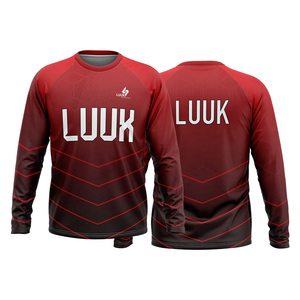 T-shirt de compression à manches longues pour homme, séchage rapide, idéal pour la gym, le fitness, le yoga en extérieur, haut de gamme, écologique, pour les loisirs - Product Image 3