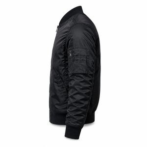 Blouson Bomber Vintage Homme Femme Ample Polyvalent Style Workwear Américain Motard Décontracté Brodé Hiver Teint Col Montant - Product Image 6