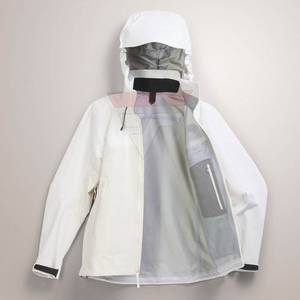 Chaqueta de esquí para mujer, gruesa, cortavientos, con capucha, para exteriores, con puños ajustables y cierre de cremallera, para escalada, camping, cálida - Product Image 5