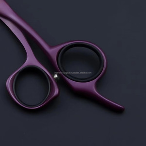 Ciseaux de barbier professionnels japonais en acier inoxydable avec manche en céramique pour la coupe et l'entretien des cheveux en salon - Product Image 3