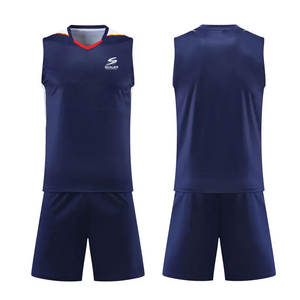 Uniforme de volley-ball confortable et résistant, conçu pour les matchs de volley-ball en salle et en extérieur - Product Image 1