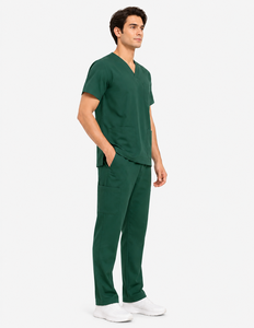 Ensemble de blouses chirurgicales Saleh Enterprises pour hôpital, en coton et polyester, uniforme médical respirant, vêtements de travail pour infirmières, unisexe - Product Image 2