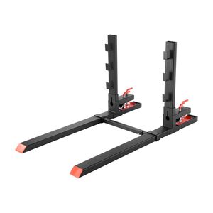 Forche per Trattore Resistenti da 4000 Libbre, Forche per Pallet da 60 Pollici con Barra Anti-Ribaltamento Regolabile, Capacità di Carico di 2,5 Tonnellate - Product Image 1
