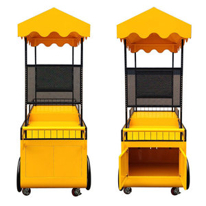 Comodo Display in acciaio giallo vetrina carrello Roll up Display categoria di prodotto - Product Image 5