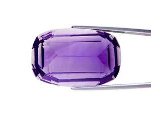 Pierre précieuse d'améthyste violette naturelle, taille coussin fantaisie, pierre d'améthyste non montée pour la fabrication de bijoux, vente en gros, design - Product Image 2