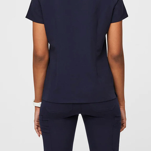 Unisex Hospital Uniform Breathable Lightweight Cotton <b>Scrub</b> Suit Customizable Comfortable Woven <b>Scrub</b> <b>Top</b> Pants for Medical - Product Image 6