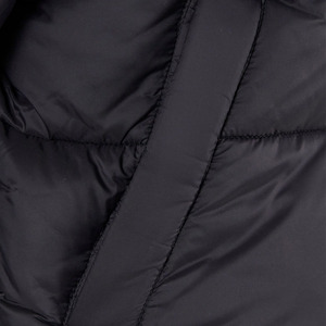 Chaqueta Acolchada Negra de Alta Calidad para Mujer, Estilo Nuevo, Personalizada de Fábrica, Invierno, Exterior, Impermeable, Cierre de Cremallera - Product Image 3