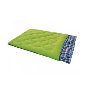 Wholesale Cheap Price Customizable Lightweight Outdoor Double Sleeping Bag <b>Envelope</b> Type 190T Polyester 2-person Capacity Export - Product Image 4