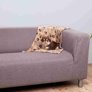 Manta Laslo 75 X 50 cm Beige Pet <b>Blanket</b> & Throw - Product Image 3