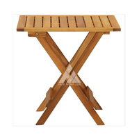 Table basse pliante en bois au design moderne pour jardin extérieur, serre, meilleur prix, facile à assembler, respectueuse de l'environnement