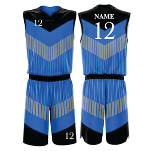 Uniformes Deportivos de Baloncesto Transpirables Personalizados para Hombre, Uniformes Juveniles al Por Mayor, Precio de Mayoreo, Uniformes Deportivos Sublimados de Talla Grande - Product Image 4