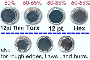12 Pcs/Set 12-edges Universal Extractor Metric DIY OEM Double End Combination <b>Wrench</b> - Product Image 3