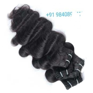 Meilleure Qualité Cheveux Humains Vierges Indiens Remy Non Traités, Bundles de Cheveux Lisses Soyeux et Ondulés Naturels, en Gros, South Temples Chennai Mount - Product Image 4