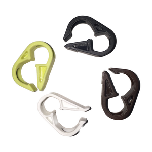 Medical Grade PP Tubing <b>Clamp</b> Pinch <b>Clamp</b> White/Yellow ISO13485 Certified for 2.3-4mm Tubing - Product Image 1