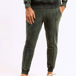 New Best Style Men Acid Wash Jogger <b>Pants</b> Quick Dry Stylish Oversized Streetwear <b>Vintage</b> Washed Sweatpants Wholesale Supplier - Product Image 3