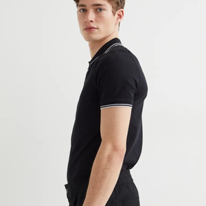 T-shirt Polo de Golf Blanc Uni Personnalisé OEM pour Hommes – Nouvelle Collection de Vêtements Professionnels Décontractés à Faible MOQ avec Logo - Product Image 2