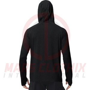 เสื้อฮู้ดดี้ตกปลาผู้ชายแบบสั่งทำขายส่ง พิมพ์ลายแบบซับลิเมชั่น สินค้ามาแรง แขนยาว - Product Image 2