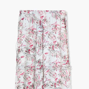 Breathable Fashion Casual <b>Pants</b> Supplier Customized Women Mid Waist <b>Summer</b> <b>Pants</b> Wide Leg Trousers OEM Women <b>Summer</b> Trousers - Product Image 2