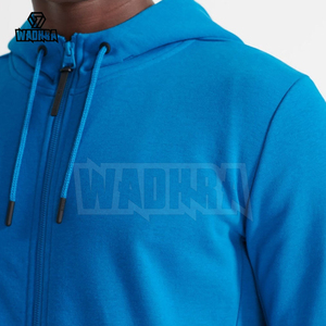 เสื้อฮู้ดผู้ชายผ้าฝ้ายผสมระบายอากาศได้ดี สวมใส่สบาย สำหรับผู้ใหญ่ ออกแบบได้ตามต้องการ ผลิตจากโพลีเอสเตอร์ - Product Image 3