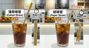 Pajitas de Cattail Ecológicas Compostables de Primera Calidad, 200 mm, 10/20 Piezas por Juego, Pajitas para Bebidas Frías y Calientes - Product Image 6