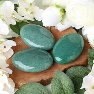 Pierre de palmier en aventurine verte naturelle, pierre précieuse de guérison, pierres de palmier polies, fournisseur en gros d'Inde - Product Image 2