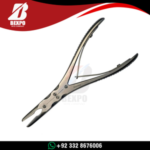 Pinza para huesos Beyer de la mejor calidad, diseño curvo, de acero inoxidable de alta resistencia, para cirugía. - Product Image 3