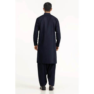 Nouvelle Arrivée 2026 : Ensemble Kurta et Shalwar Kameez pour Homme en Tissu Respirant – Vêtements Traditionnels Arabes et Indiens pour Homme en Gros - Product Image 3