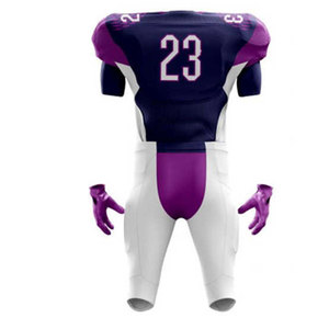 Uniformes de Fútbol Americano Sublimados con Diseños Impresos, de Secado Rápido y Transpirables, Uniformes de Fútbol Americano de la Mejor Calidad, Personalizados - Product Image 3