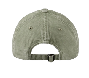 Wholesale Custom Washed Caps 3D Embroidered Logo Distressed Cotton Fabric Brass <b>Slider</b> Buckle Vintage Dad Hat High Quality - Product Image 3