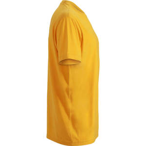 T-shirt de sport à manches courtes en coton et polyester de haute qualité pour hommes, design uni, jersey vierge, directement de l'usine - Product Image 3