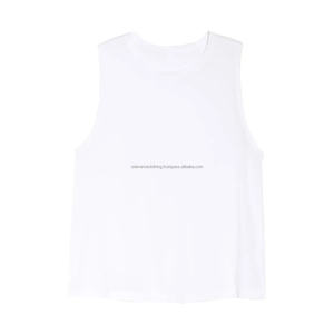 Nouvelle arrivée Débardeur d'entraînement de gym sexy Slim Fit pour femmes Logo personnalisé Vente à chaud Service OEM - Product Image 3