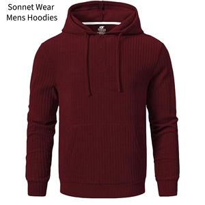 Pull à capuche pour homme, manches longues, vêtements décontractés d'hiver - Product Image 3