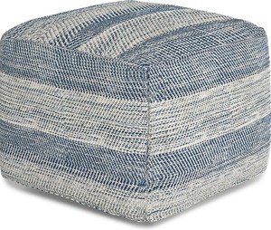 Best Selling Handmade Cotton <b>Pouf</b> Stool with Soft Woven Fabric and Stylish Design for Living Room Seating Bedroom - Product Image 4