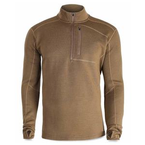 Men's Performance Camouflage Hunting <b>Base</b> <b>Layer</b> Thermal 1/4 Zip Breathable Camo Outdoor Fleece Underwear <b>Long</b> <b>Sleeve</b> Shirt Top - Product Image 4