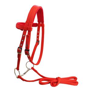 Juego de Brida de Nailon para Caballo con Riendas, Hebilla Ajustable, Herrajes Metálicos Resistentes para Montar, Entrenar, Manejo en Establos y Uso Diario - Product Image 4