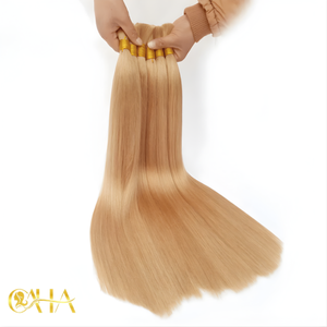 ผมต่อแบบ I-Tip เคอราติน ยี่ห้อ Caha Virgin Vietnamese Remy แท้ 100% แบบ Double Drawn Nano Ring น้ำหนัก 100 กรัม รับผลิตแบบ OEM ODM - Product Image 4