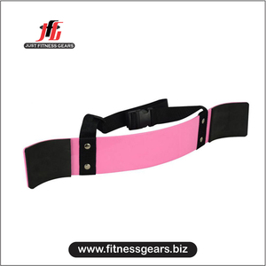 Cinturón de Neopreno Ajustable para Entrenamiento de Fuerza, Color Rosa, Ajuste Universal - Product Image 3