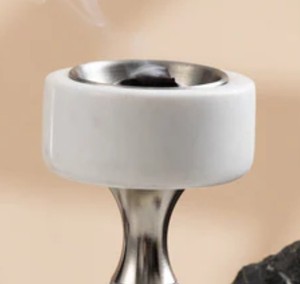 Art Empire Exports – Brûleur à Bakhoor Métallique de Luxe Mabkhara, Encensoir Arabe Oud Écologique, Décoration Parfumée pour la Maison Toutes Saisons - Product Image 2