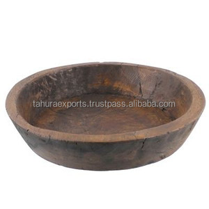 Nature Wooden Fruit <b>Salad</b> <b>Serving</b> <b>Bowls</b> in Custom Shape Size and Finishes for Home Tableware Decoration and Party Supplies - Product Image 6