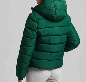 Wholesale Breathable Embroidery Winter <b>Jacket</b> Supplier OEM ODM Custom <b>Women</b> Crop Puffer <b>Jacket</b> <b>Women</b> Cropped Puffer <b>Jacket</b> - Product Image 6