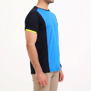 T-shirt vierge pour homme, personnalisable, en toile respirante, coupe ajustée, avec design tie-dye sur le devant, fabriqué au Pakistan, directement de l'usine, en matière de qualité supérieure - Product Image 3