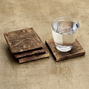 Premium Square Asian Zen Wooden Drink Coasters <b>Cup</b> <b>Mats</b> Smooth Finish 33cm Diameter for Home Restaurant Table Protection - Product Image 4